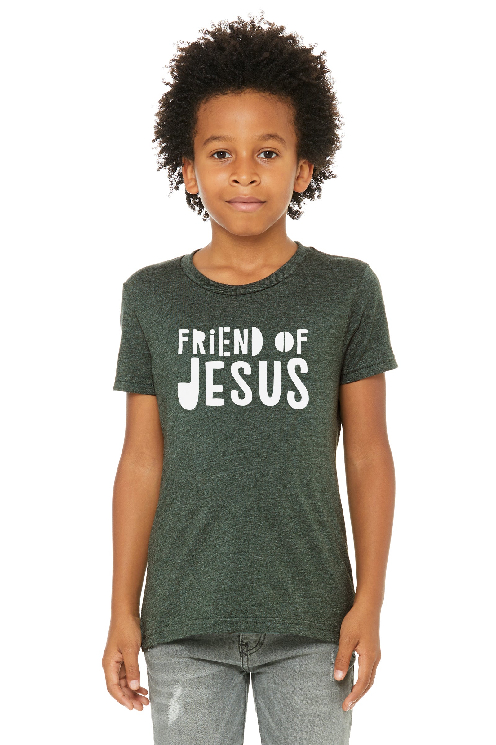(PRE-ORDER) Friend Of Jesus™️ T-Shirt | Heather Forest